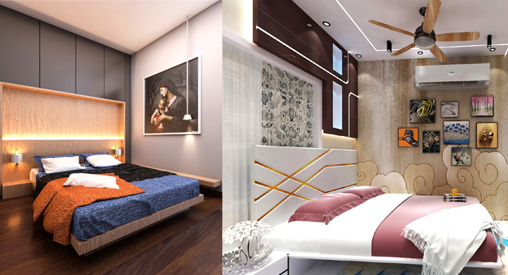 Bedroom interior design kolkata